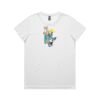 4001A Women's Maple Active Tee Thumbnail