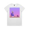 4001A Women's Maple Active Tee Thumbnail