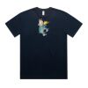 5052 Men's Block Oversized Tee Thumbnail