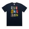 5052 Men's Block Oversized Tee Thumbnail