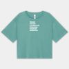 102 Boxy Cropped T-Shirt Thumbnail